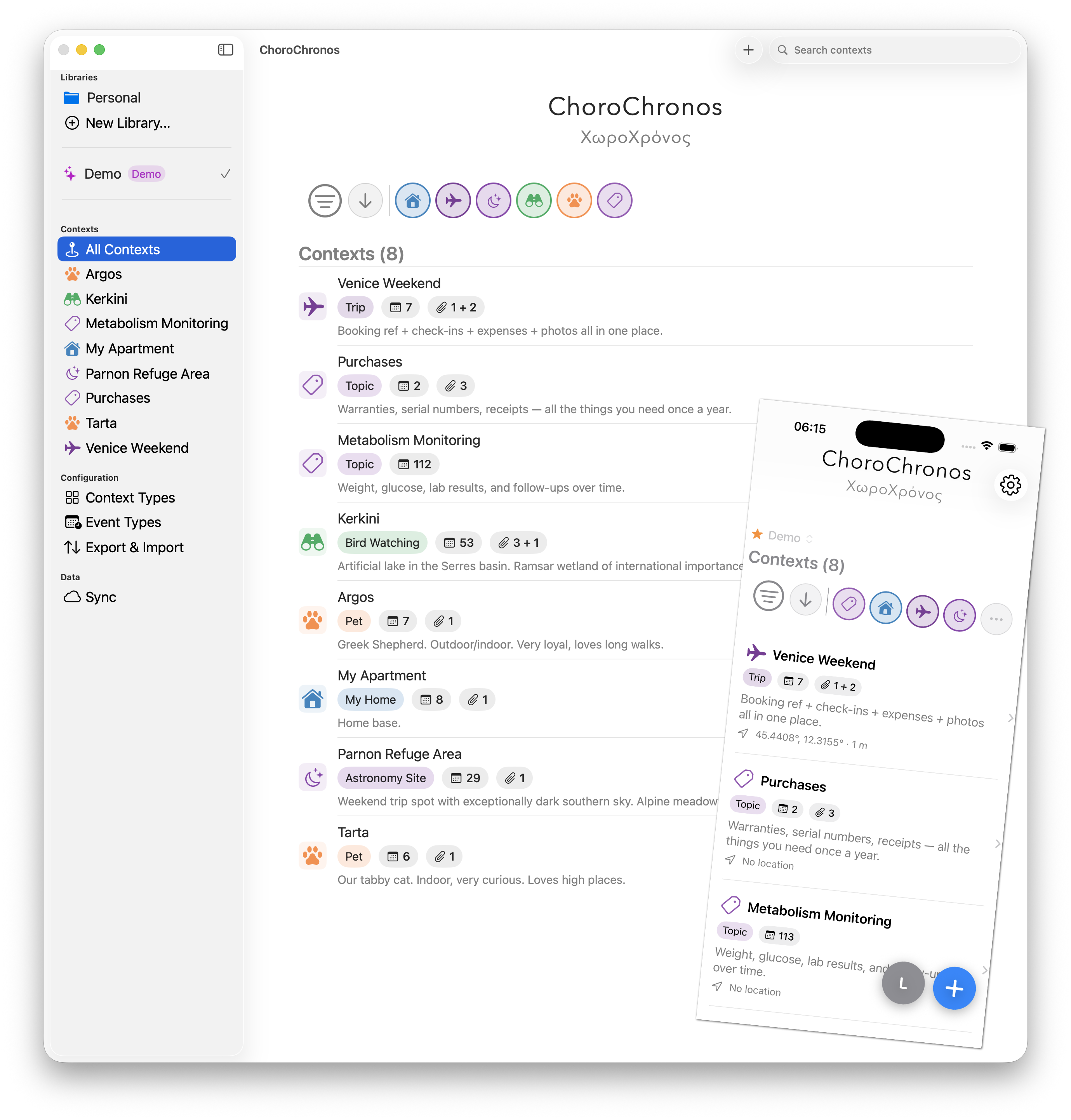 For Mac and iOS