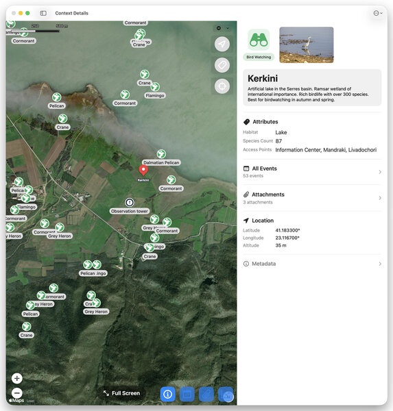 Context with location