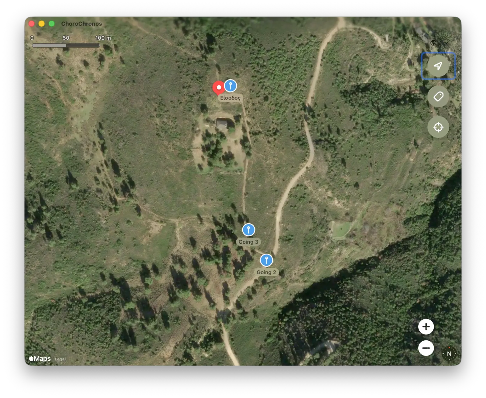 You can make Events appear on the map