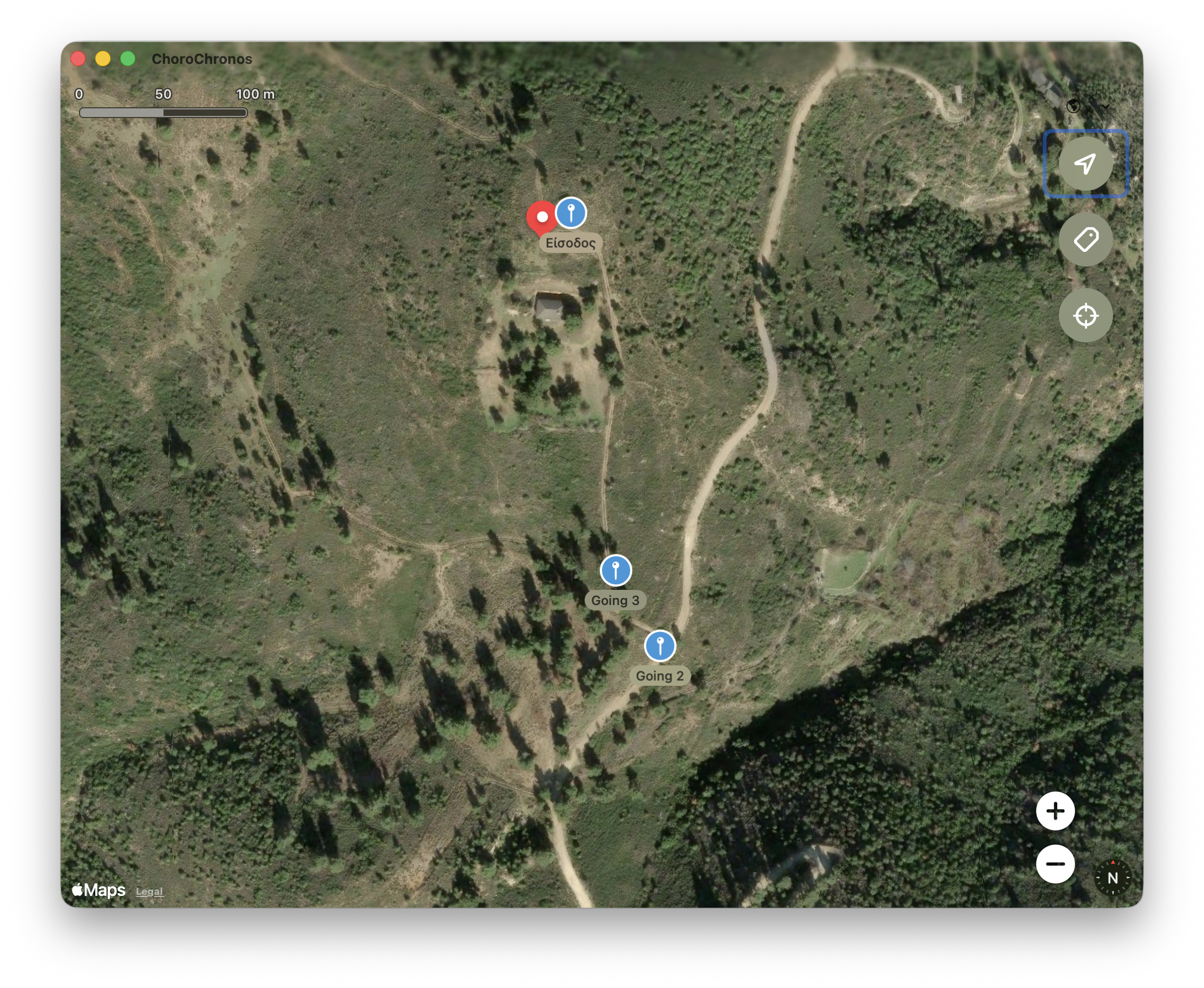 You can make Events appear on the map