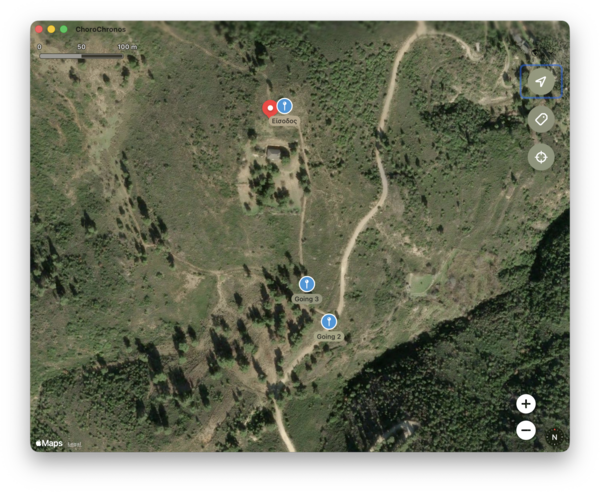 You can make Events appear on the map